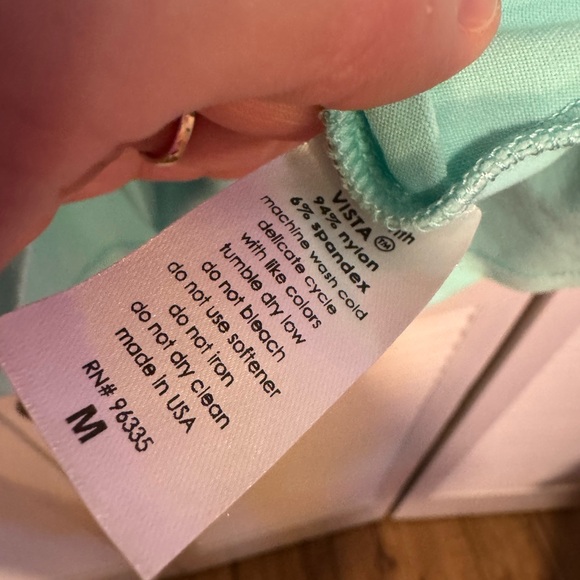 Susana Monaco Revolve Off Shoulder Mini Dress Spearmint Green Sz M - Picture 4 of 5